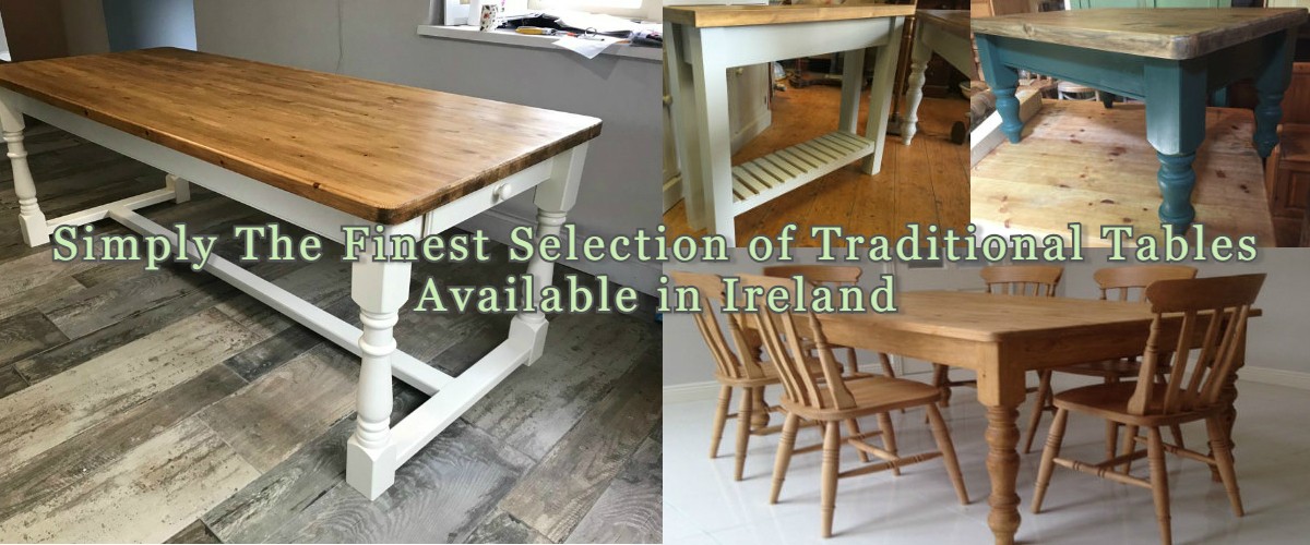 Traditional Pine Kitchen Tables